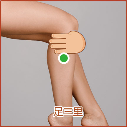 免疫力低下/蕁麻疹/氣血俱虛等貼敷示意圖